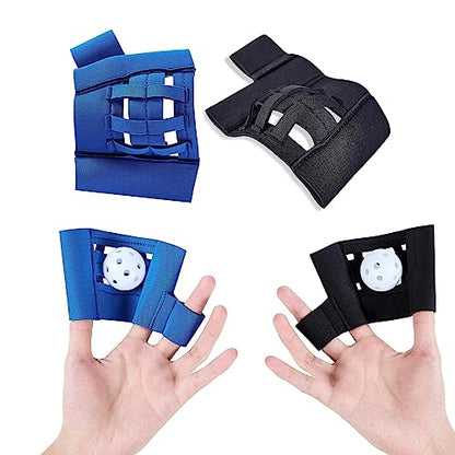 NUEAYMS Mini Glove Training Baseball Softball Glove Two Finger Glove Catcher Golf-Sized Practice Glove Lightweight Mini Baseball Training Glove Designed to Catch Golf Sized Practice Aids