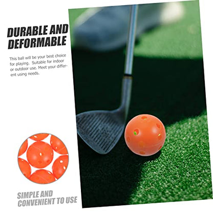 VICASKY 50pcs Indoor Outdoor Pickleball Practice Balls Garden Balls Wear-Resistant Hdpe Material