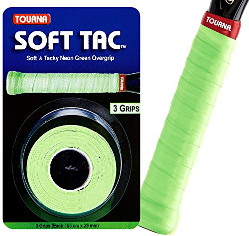 Tourna Soft Tac Neon Tacky Overgrip - color: Neon Green