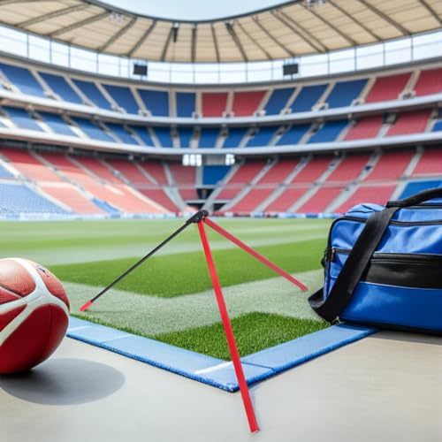 Toddmomy Football Kicking Holder Tee: Adjustable Field Goal Holder - Portable Lightweight Non-Slip Football Kicking Stand for Youth and Adults
