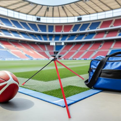 Toddmomy Football Kicking Holder Tee: Adjustable Field Goal Holder - Portable Lightweight Non-Slip Football Kicking Stand for Youth and Adults