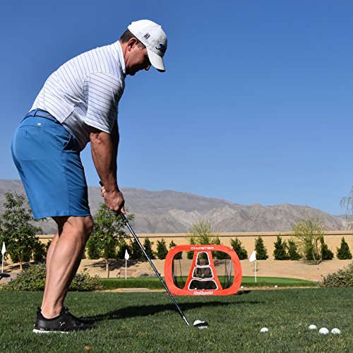 GoSports Chipster Pop-Up Golf Chipping Practice Net - Training Aid for Precision and Distance - Outdoor and Indoor Practice - Golf Gift - style: Chipster