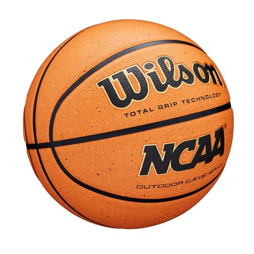 WILSON NCAA Outdoor Game Basketballs - Orange, Size 6 and Size 7 - size: Size 7 - 29.5"
