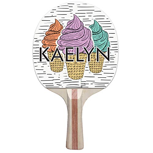 Infusion Custom Colorful Design Ping Pong Paddle, Premium 5 Ply Direct Imprint Personalization on Table Tennis Racket - color: PP120-51