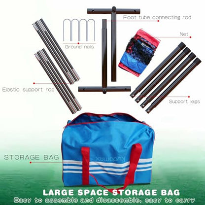 Pitching Target Net – Master Your Pitch! Portable Practice System with Numbered Strike Zone for Baseball, Softball & Football. Includes Carry Bag & Enables Quick Assembly