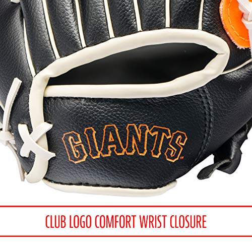 Franklin Sports MLB Youth Teeball Glove and Ball Set - Kids Baseball and Teeball - Perfect First Kids Glove - 9.5"