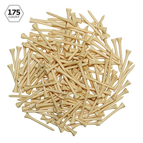 Izzo Bamboo Golf Tees (175 Pack) - style: 1.75 Inches