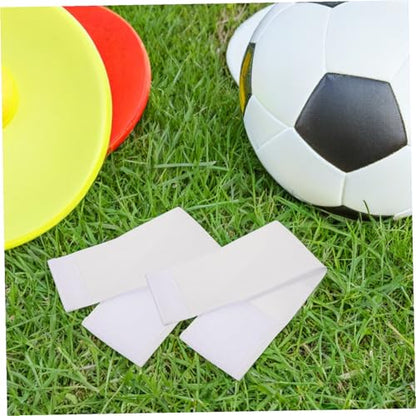 Abaodam 2Pcs Blank Captain Armband for Soccer Football Arm Bands Comfortable and Durable Sports Player Band for Team Games