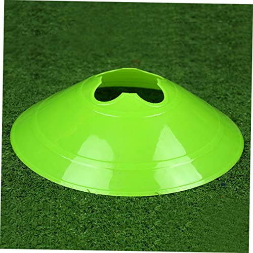 VANZACK 10pcs Football Training Markers Durable Pe Training Signs for Soccer Basketball and Sports Drills Versatile Marking Discs for Outdoor Activities