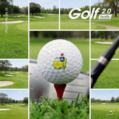 Golf Balls Maximum Distance Golf Practice Ball with Ultra-Soft Feel Gift Golf Balls Perfect for Off The Tee and Around The Green
