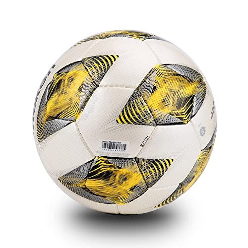 Soft PU Leather Soccer Ball, Indoor Outdoor Team Sports, Training Practicing Game Match Soccer Ball Gift for Adult Youth, 1pcs