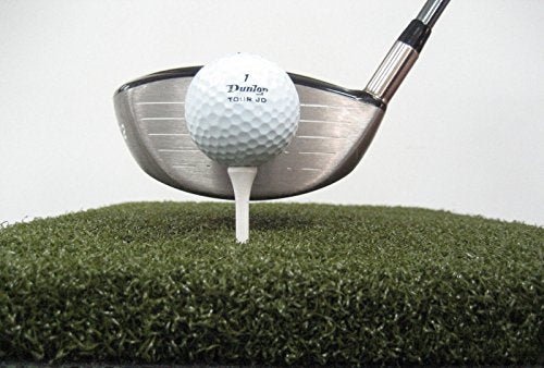 Premium 5'X5' Luxury Tee Golf Hitting Mat- Holds a Wooden tee