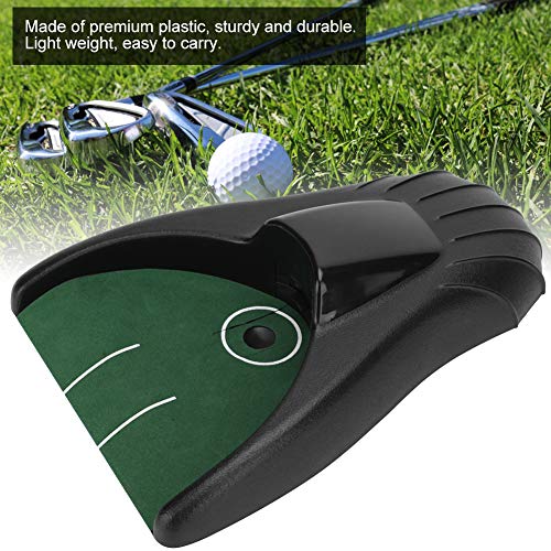 KEENSO Putting Return Machine, Putting Green, Ball Kick Back Putting Mats,Battery‑powered return ball,Practice At Home,Office,Parties