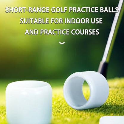 Compact Golf Practice Balls – Lightweight Indoor Swing Trainer for Accuracy & Control, Home Use High-Durability Swing Trainer Compact Practice Balls