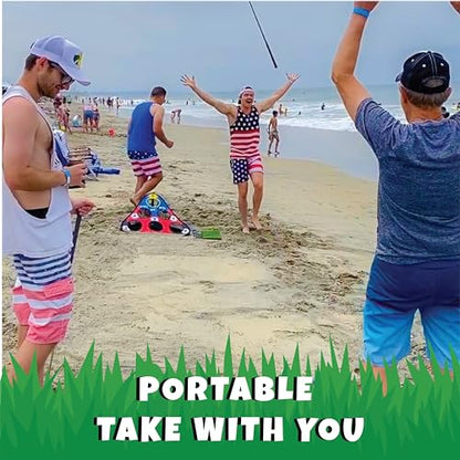 CHIP NN' Hole Golf Game Set | Golf Gifts for Men | Backyard Golf Cornhole Game | Golf Chipping Game | Targets, Golf mats, Foam Golf Balls Included | Golf Game | Golf Accessories for Men | Golf Gift