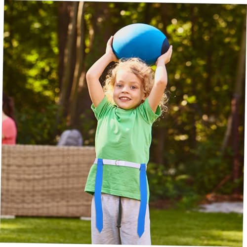 Complete Rugby Training Set 12 Belts 4 Cones Football Flags Boys and Girls Soccer Gear Football Accessories Youth