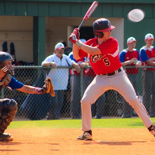 Soft Baseballs 6 Pack Foam Baseballs 9 inch with Mesh Bag for Youth Teenager Players Soft Tballs Training Foam Ball for Safe Throwing, Catching Fielding,Pitching,and Batting Practice