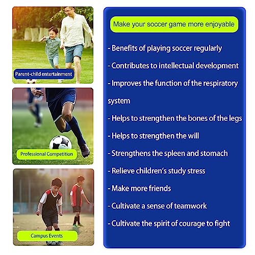 Glow in The Dark Soccer Net,Luminous Soccer Goal,Soccer Goals for Backyard,Soccer Net Replacement,12x6 and 6'x4 Soccer Goal Net Replacement,Post Not Included.