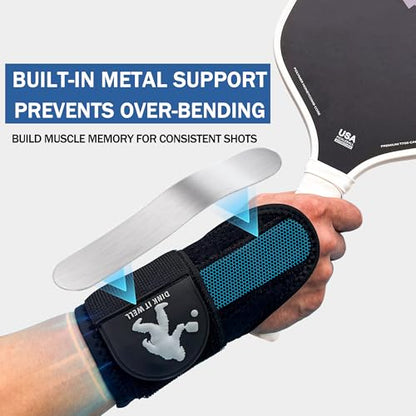 Pickleball Dink Train Wrist Brace - Wrist Support Training Aid for Men and Women, Reduces Fatigue & Improves Accuracy