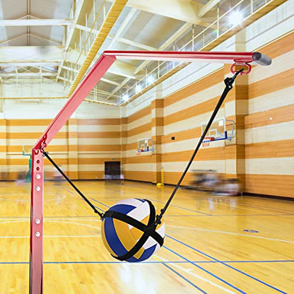 HANABASS 1set Volleyball Spike Trainer Adjustable Training Strap for Improved Jumping Hitting Speed and Arm Swing Technique for Athletes of Skill Levels Indoor and Outdoor Practice