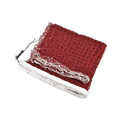 Leadigol Braided Badminton Net, Outdoor Tennis Net Mesh, Foldable Training Badminton Net, Sport Training Standard Badminton Net, for Backyard Outdoor Sport Playing Tennis
