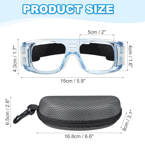 PATIKIL Adjustable Professional Sports Goggles, Unisex Safety Glasses Outdoor Sports Protective Eyewear