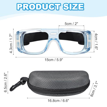 PATIKIL Adjustable Professional Sports Goggles, Unisex Safety Glasses Outdoor Sports Protective Eyewear
