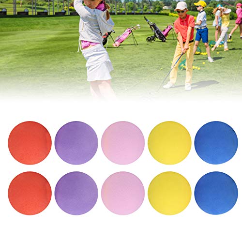 Children, Lightweight Kid Toy Ball Foam Ball 60mm, Yellow Blue Orange Purple Pink for Indoor Outdoor Practice