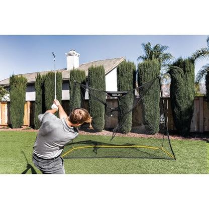 SKLZ Home Range Golf Net for Backyard Practice with Dual Net for Smooth Ball Return and Carry Bag