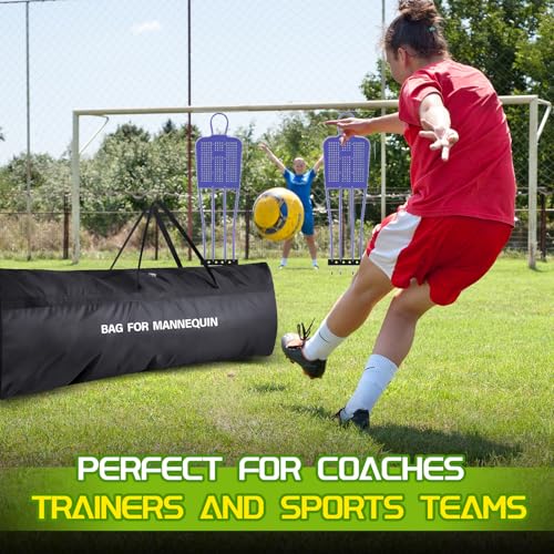 Carrying Bag for Mannequins Soccer Training Sports Equipment Bag Hold 5 Mannequins for Baseball Hockey Coaches Trainers Sports Teams, 74 x 20 x 6 Inches
