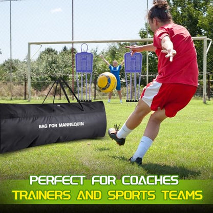Carrying Bag for Mannequins Soccer Training Sports Equipment Bag Hold 5 Mannequins for Baseball Hockey Coaches Trainers Sports Teams, 74 x 20 x 6 Inches