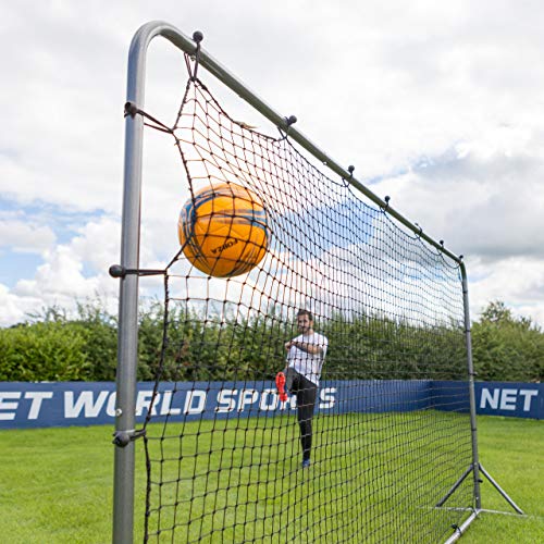 FORZA Soccer Rebound Wall (12ft x 6ft or 16ft x 7ft) | Dual-Sided Soccer Rebounder | Freestanding Spring-Loaded Soccer Rebound Net | Soccer Training Equipment - size: 12 x 6