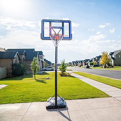Lifetime Portable Basketball Hoop System - 44 in Adjustable Backboard
