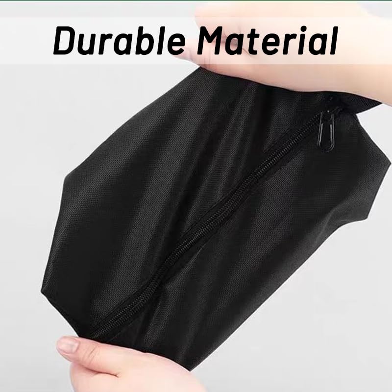 2 Pack Pickleball Ball Holder - Portable Pickle Ball Storage Carrying Bag - Paddle Bag Sport Gear Travel Accessory Pouch Holds 5 Pcs Regular Pickleball Ball