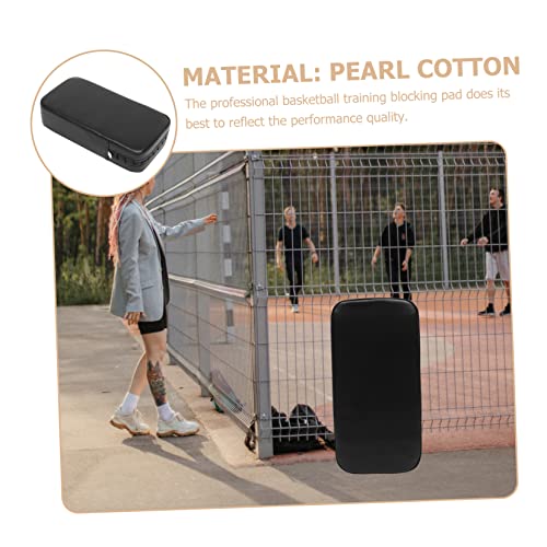 HOMSFOU 2pcs Basketball Mat Basketball Blocker Bag Football Blocking Pads for Kids 12-14 Heavy Bag Tools Basketball Training Device Arts Mat Sports Child Pu Leather