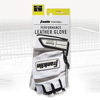 Franklin Sports Adult Pickleball Gloves - Men's & Women's - Right & Left Hand - White - size: Medium