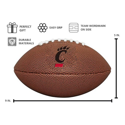 Logo Brands NCAA Mini Size Composite Football - Officially Licensed