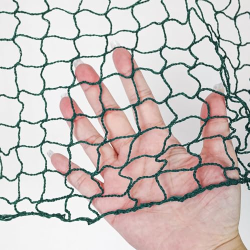 Aoneky Outdoor Replacement Badminton Net, Indoor Standard Regulation Badminton Court Netting Only, 20 x 2.6 ft - color: Green