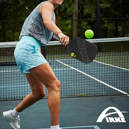 Pickleball Paddles - T700 Carbon Fiber Paddle with Honeycomb Core Pickleball Rackets - Lightweight Precision & Enhanced Shock - color: Yellow