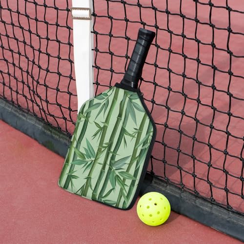 Pickleball Paddle Cover with Pockets and Handle Strap, Racket Sleeve and Ball Holder Organizer, 1 Pcs - color: gray