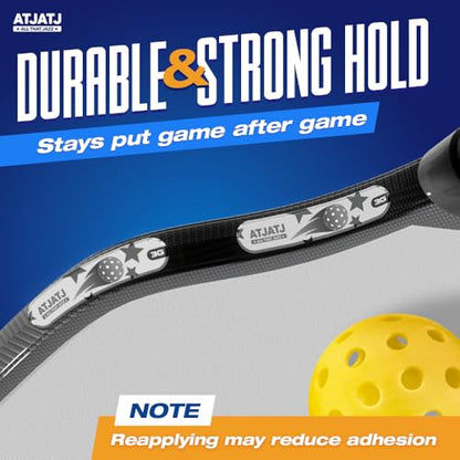 ATJATJ 12 Pcs Gray Lead Tape for Pickleball Paddles, 3g per Piece High-Performance Adhesive Tape, Pickleball Paddle Weight Strips, Lead Tape for Golf Clubs, Tennis Rackets Increase Control & Power