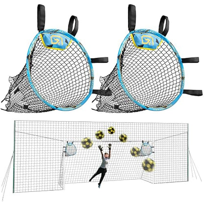 Open Goaaal 3-in-1 Soccer Training Rebounder - Soccer Goal for Volley, Passing, Training - Outdoor Sports, Backyard Games