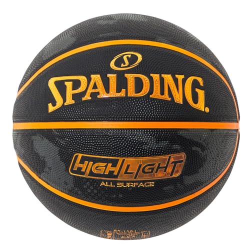 Spalding Basketball Basic No. 5 Rubber - color: black x orange