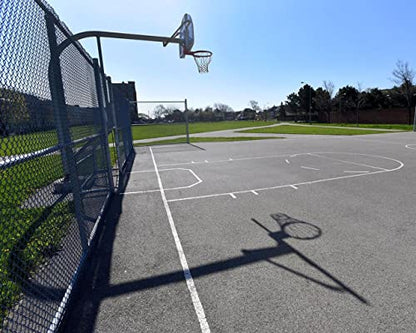 Heavy Duty Basketball Net Replacement, (7.47 oz) Upgrade Professional Basketball Net,All-Weather Anti Whip 21 inches Standard Thick Nets, 12 Loops for Indoor and Outdoor Replacement Net (White)