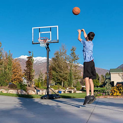 Lifetime Portable Basketball Hoop - 52 in Shatterproof Backboard, Adjustable