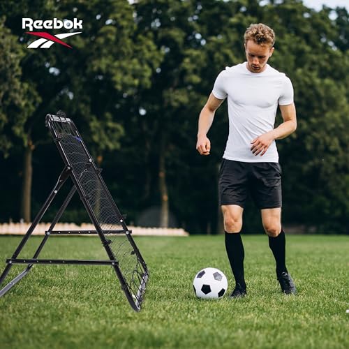 Reebok Soccer Rebounder, Portable & Lightweight, Black
