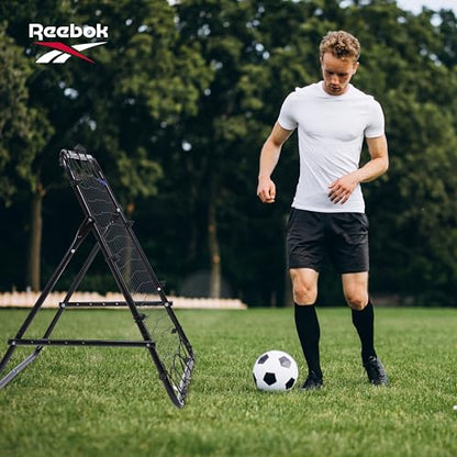 Reebok Soccer Rebounder, Portable & Lightweight, Black