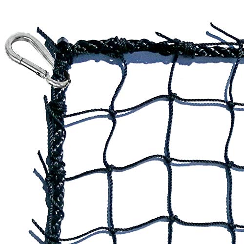 JFN #18 Twisted Knotted Nylon Baseball Backstop Net - size: 20 x 60