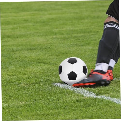 LALAFINA Size 5 Training Soccer Ball for Outdoor Use, Pu Machine-Stitched Football for Youth, Sturdy Sports Ball Suitable for 11-a-Side Matches and Soccer Practice