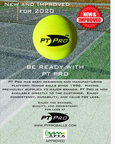 PT Pro Platform Tennis Balls- New! Winter 30 Balls